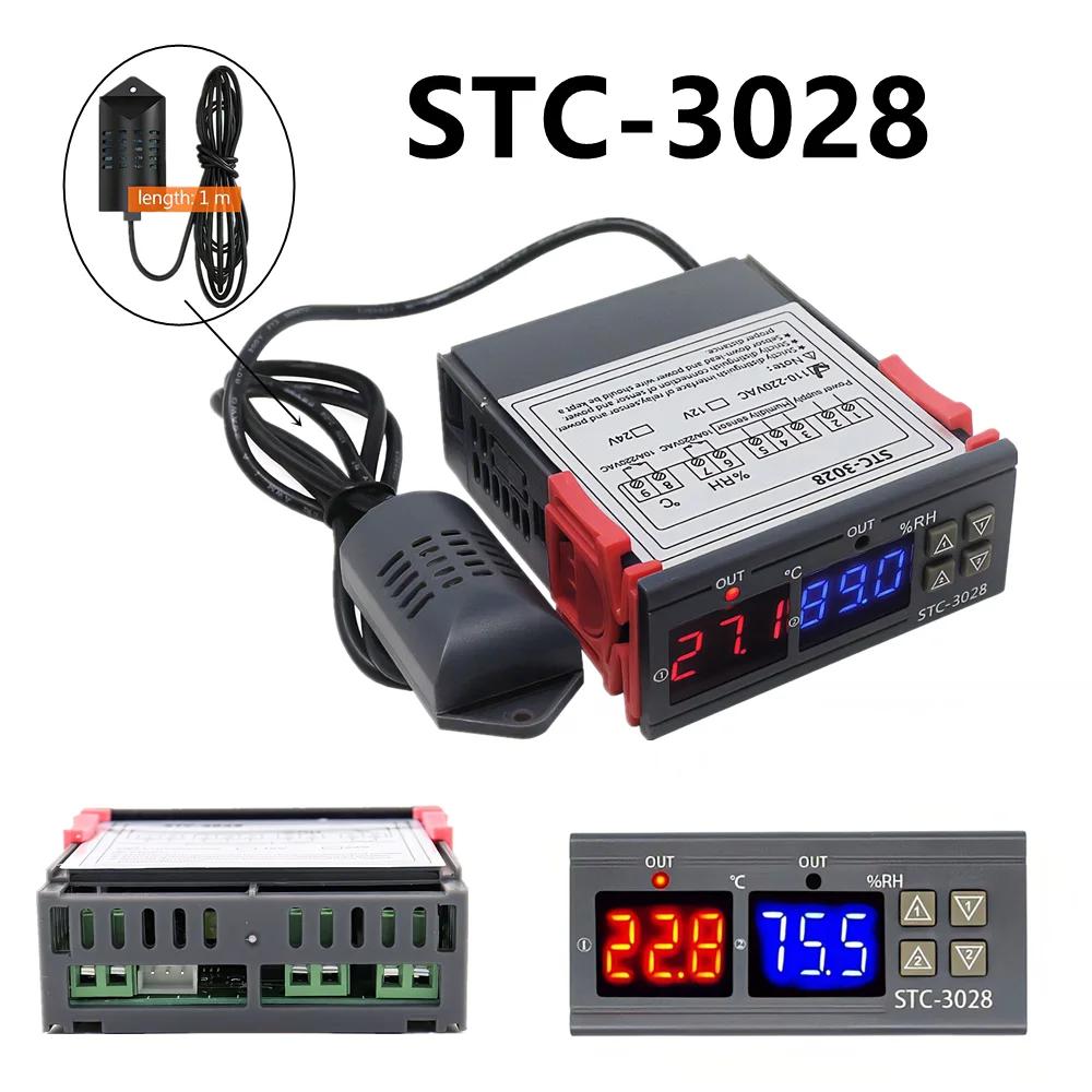   µ µ   STC-3028 µ  ť Ʈѷ, AC 220V DC 12V 24V, 1PC